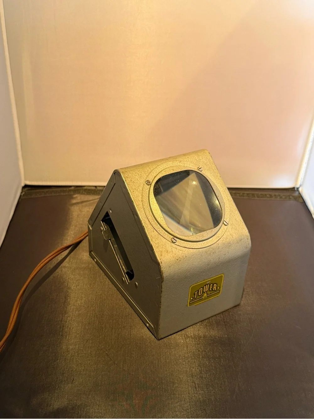 Vintage Slide/Film Viewer with Built-In Lens